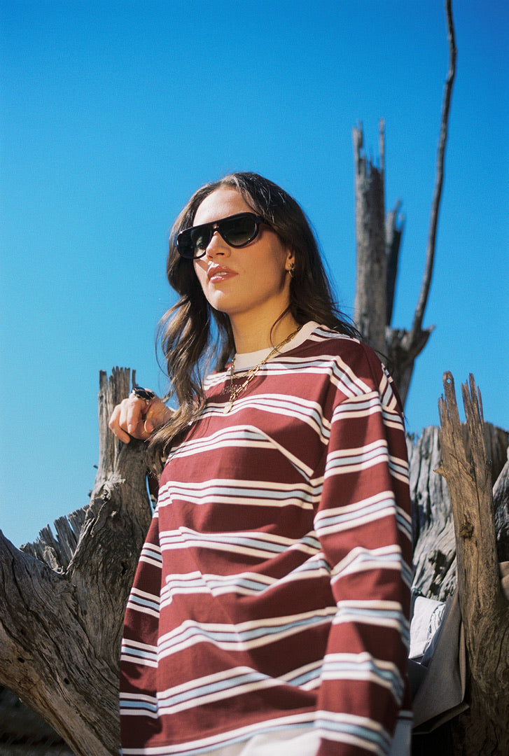 THE DRIFTER | Long Sleeve Stripe