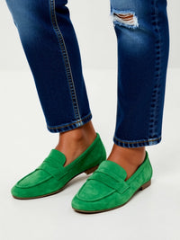 Luna Sole Alicia - Green Suede