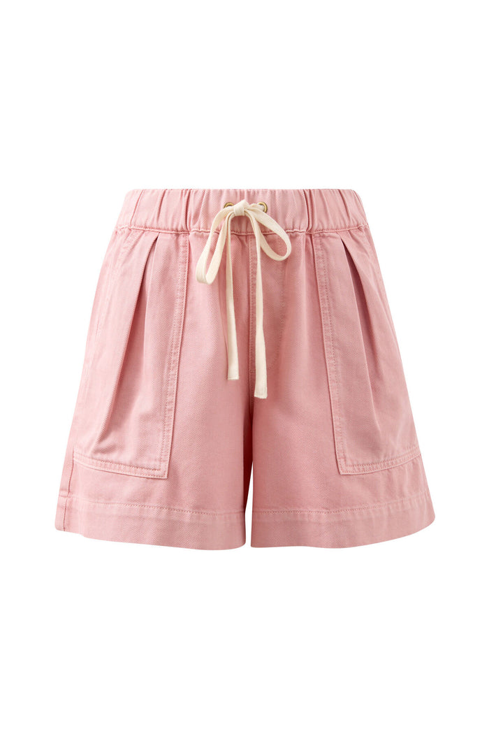Darcy Relaxed Everyday Short - Washed Pink