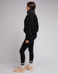Active Teddy Zip 1/4 - Black