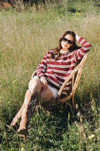 THE DRIFTER | Long Sleeve Stripe