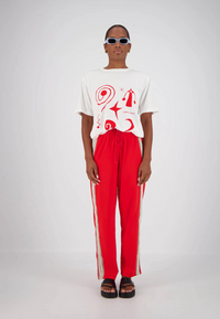 Panarea Trackpant - Red