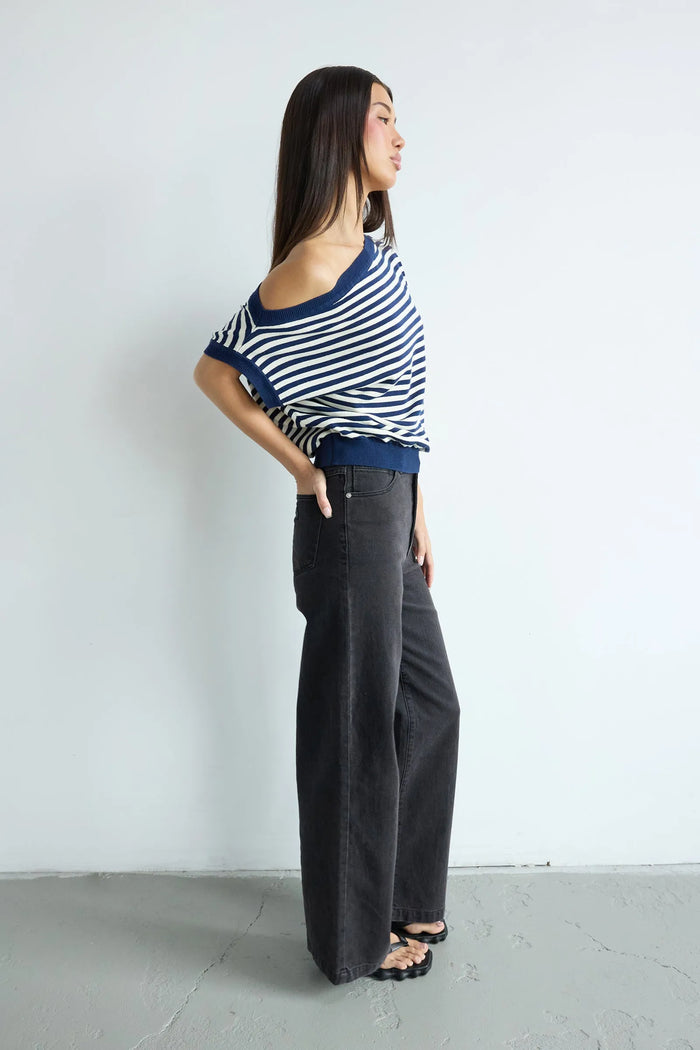 Abrand 94 High & Wide Sophie - Washed Black