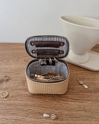 Trudy Jewellery Box - Natural Chocolate