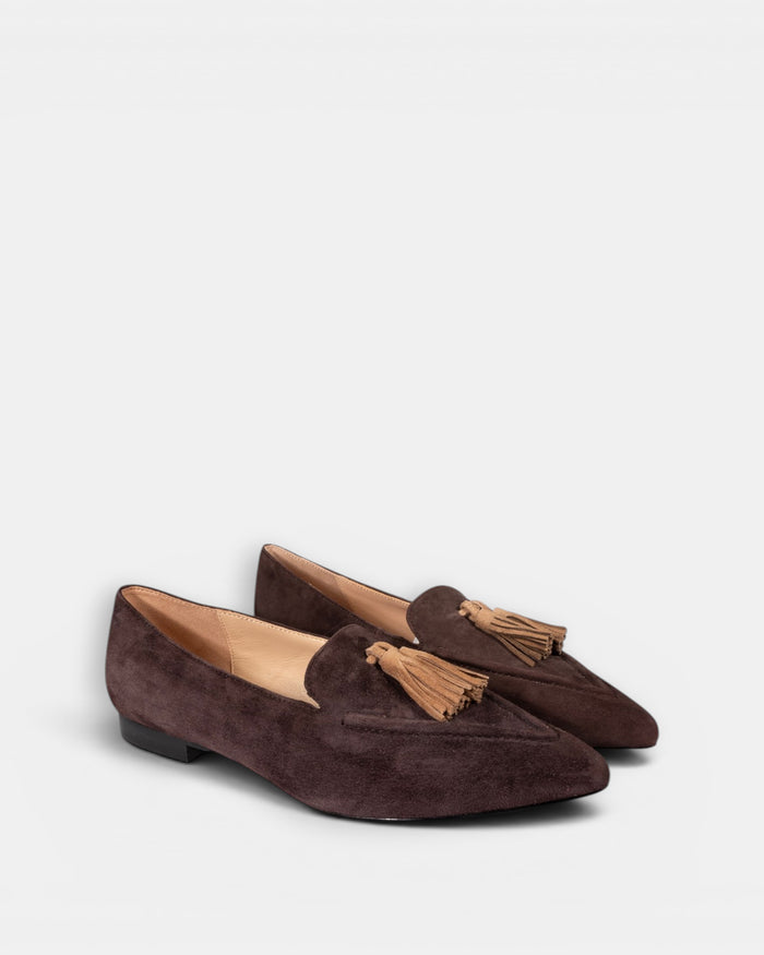 Luna Sole Palace - Chocolate/Brown Suede