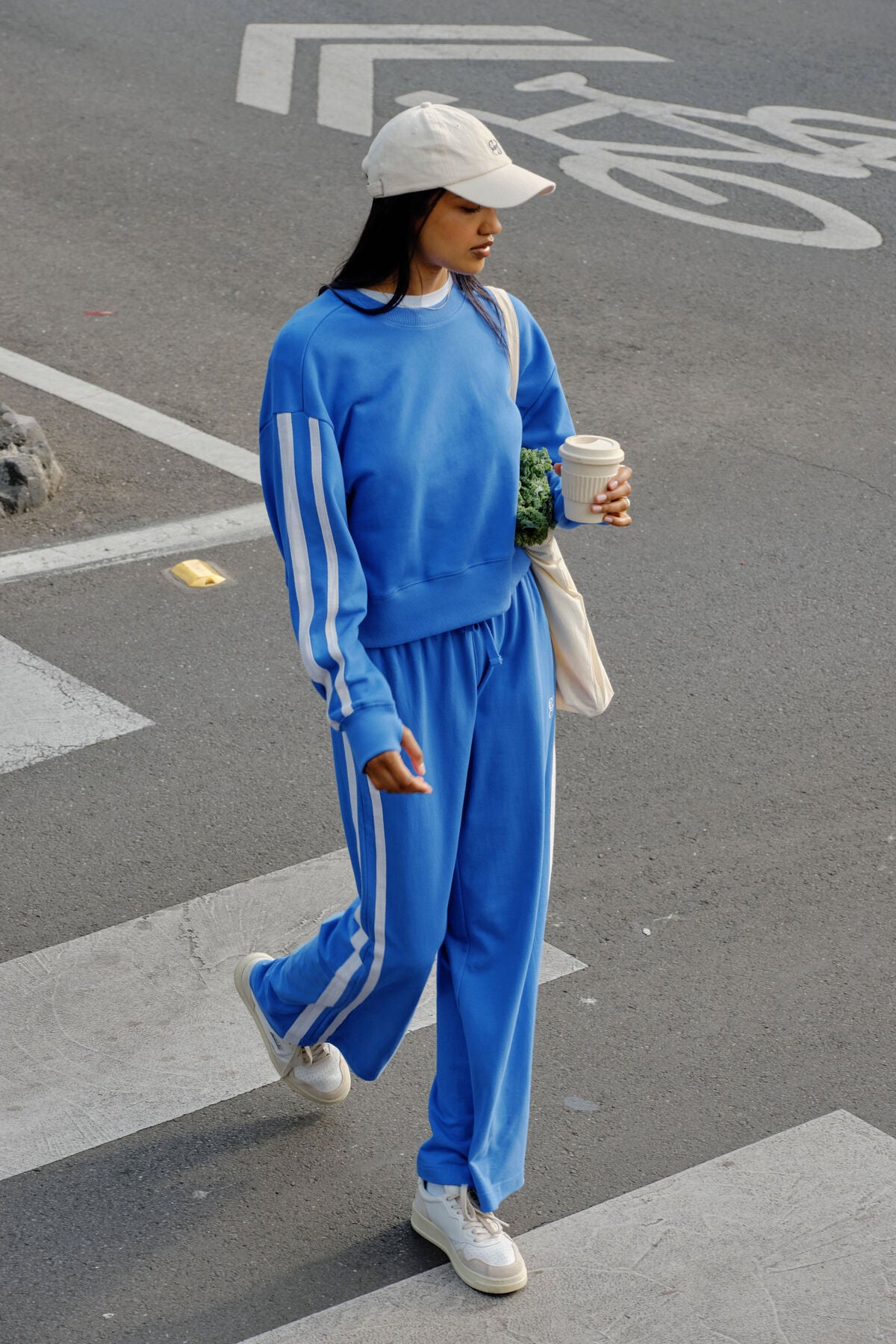 Sasha Sporty Slouchy Crew