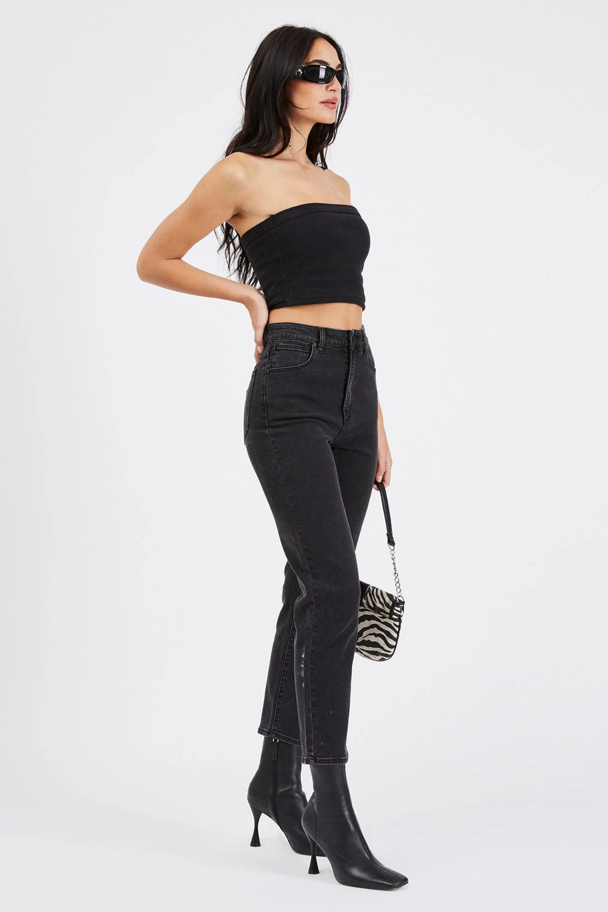 94 High Slim Denim Jeans 90210 - Sare StoreAbrand JeansJeans