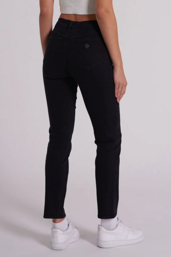 95 Stovepipe Nellie Black Jeans - Sare StoreAbrand JeansJeans