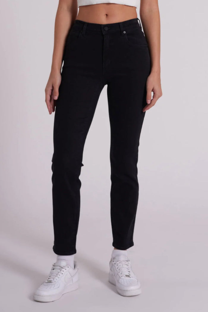 95 Stovepipe Nellie Black Jeans - Sare StoreAbrand JeansJeans