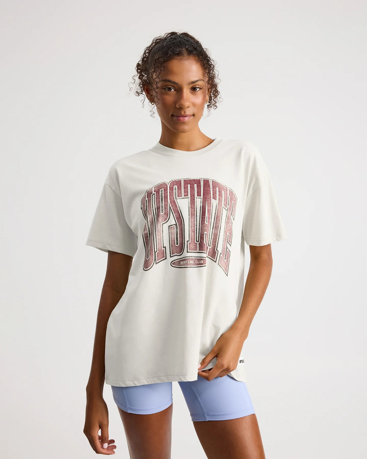 Thrive Tee - Ivory Collegiate