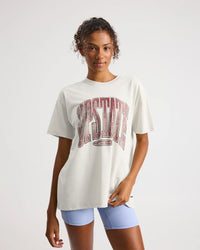 Thrive Tee - Ivory Collegiate