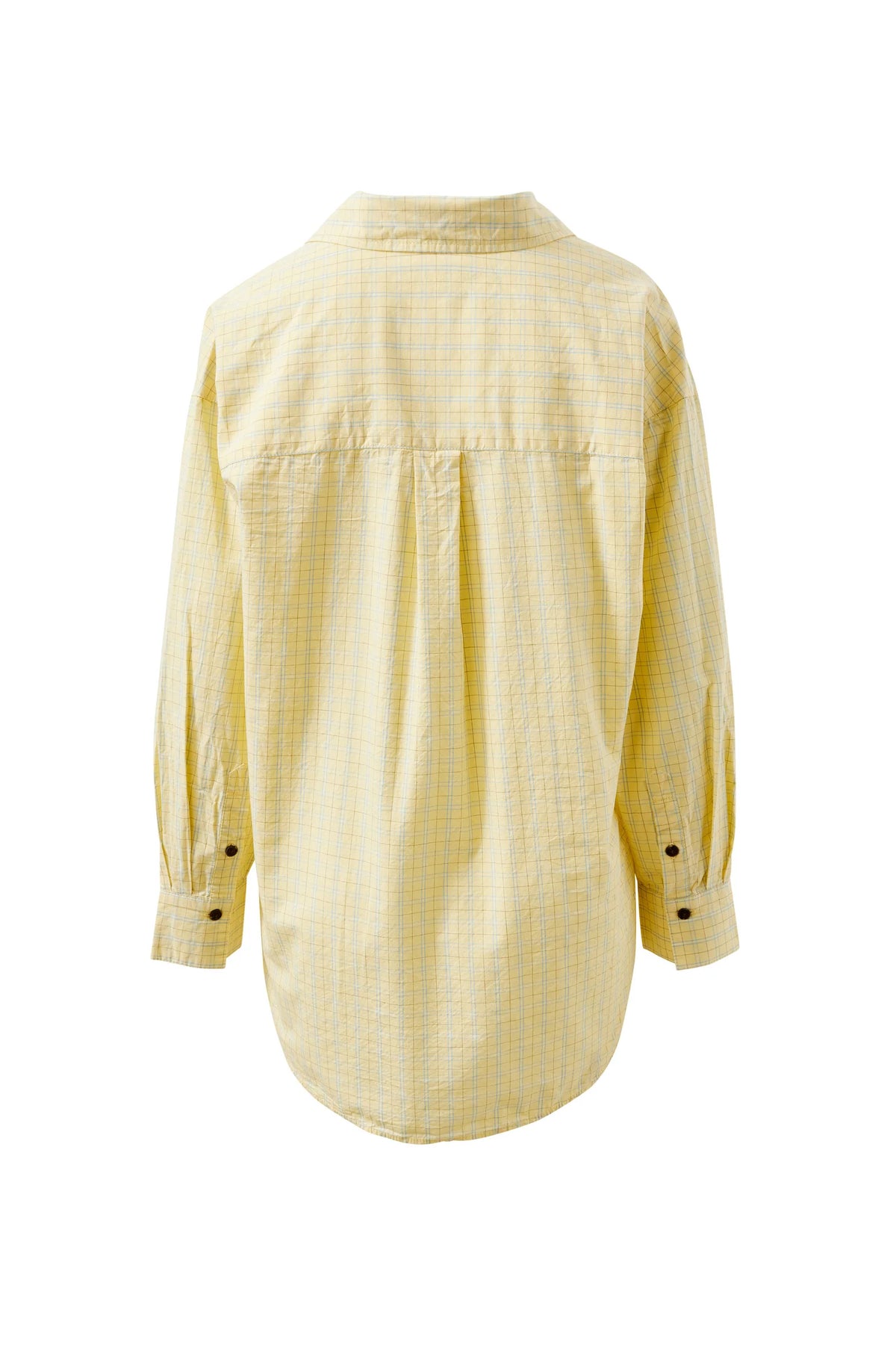 Peta Oversized Shirt -Sun Faded Check