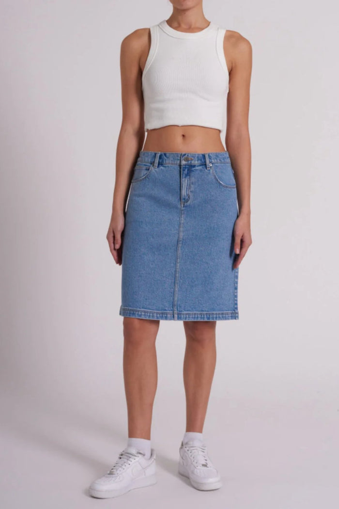 99 Ada Midi Skirt -Light Vintage Blue - Sare StoreAbrand JeansSkirt