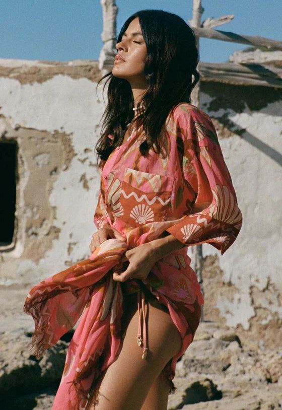 Oceana Shirt - Coral