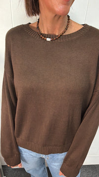 Victoria Jumper - Chocolate