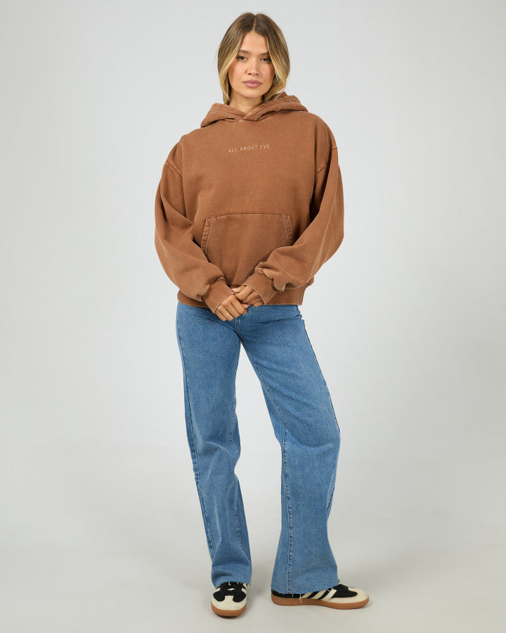 AAE Washed Box Hoodie - Cinnimon