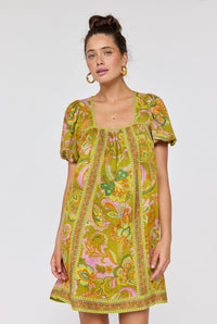 Gemmah Mini Dress - Olive