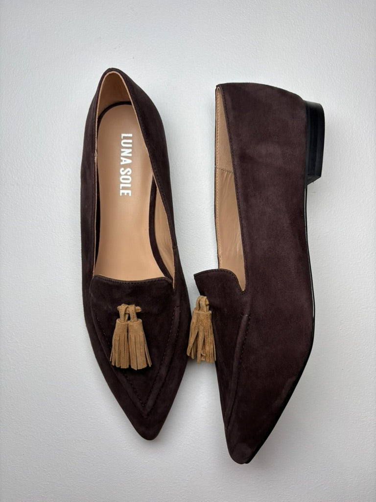 Luna Sole Palace - Chocolate/Brown Suede