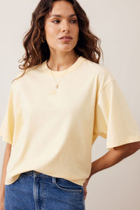Phoebe Premium Tee - Butter