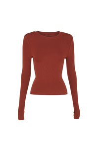 Brooklyn Top - Rust