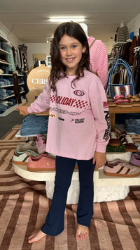 Ssaint Kids/Youth Signature Moto Tee - Pink