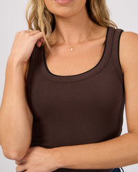 AAE Layers Tank - Brown
