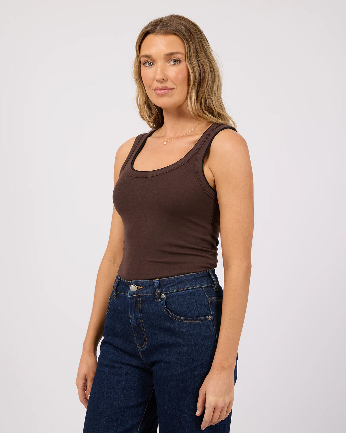 AAE Layers Tank - Brown