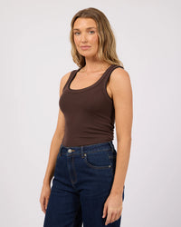 AAE Layers Tank - Brown
