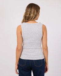 AAE Layers Tank - Grey Marle