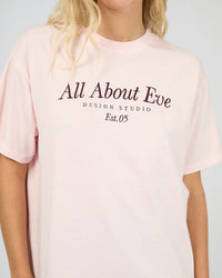 AAE Timeless Tee - Pink. All About Eve