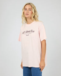 AAE Timeless Tee - Pink. All About Eve