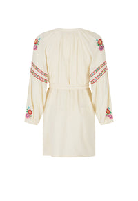Feliz Tunic Dress - Vintage Cream