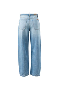 90S Barrel Jean - Vintage Blue