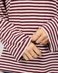 Paloma LS Stripe Tee - Port