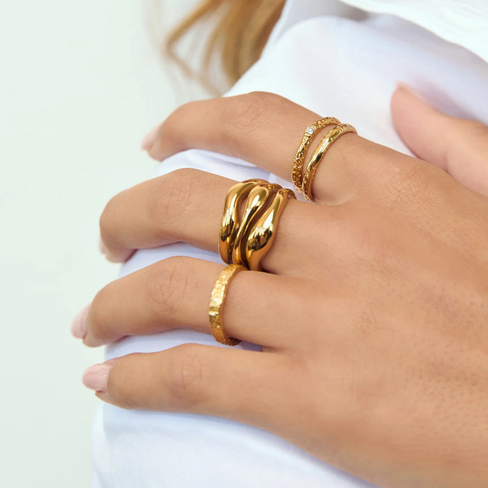Isabel Gold Ring
