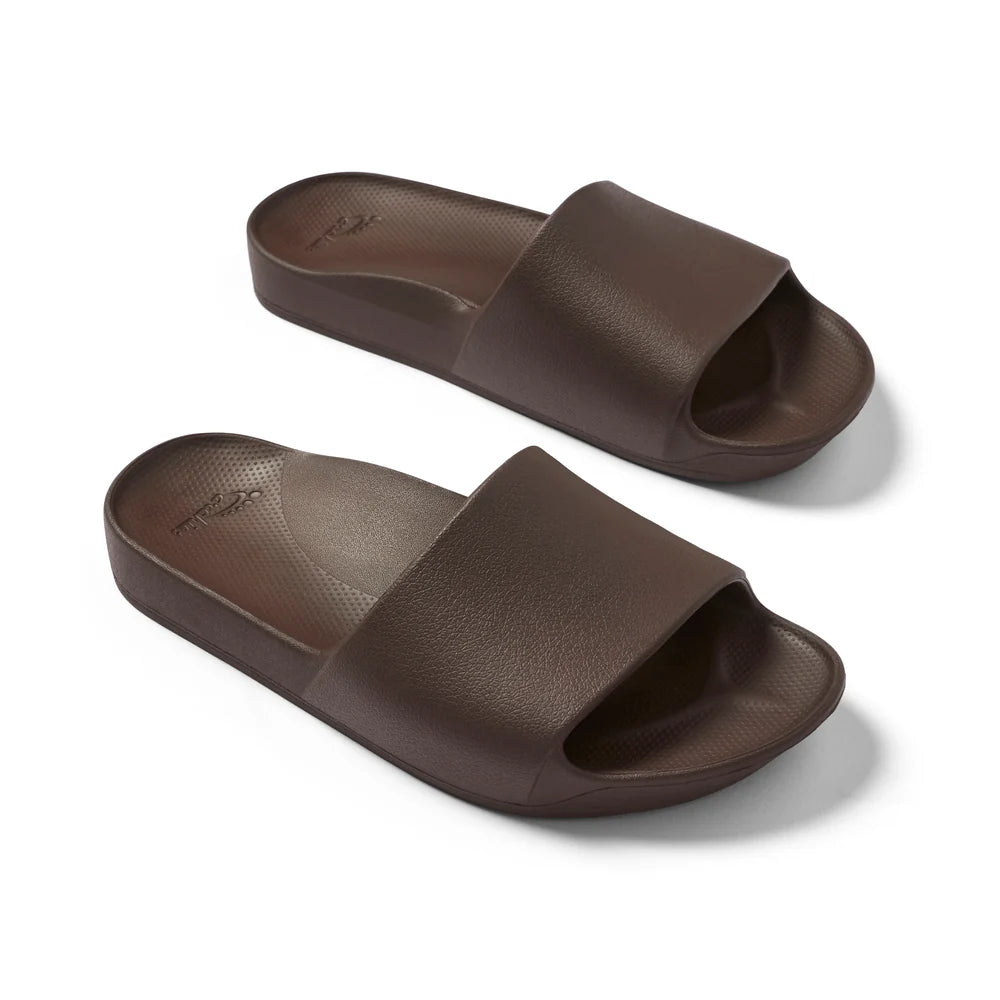 Arch Support Slides - Classic Brown