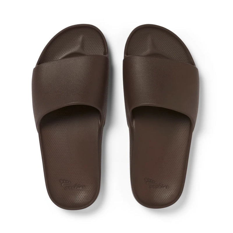 Arch Support Slides - Classic Brown