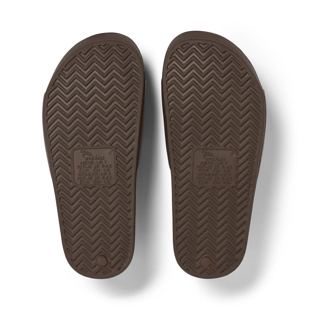 Arch Support Slides - Classic Brown