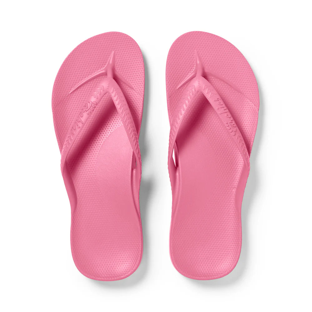 Arch Support Thongs - Hot Pink