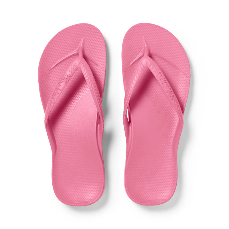 Arch Support Thongs - Hot Pink