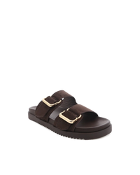 Adley - Dark Cacao Suede. Billini