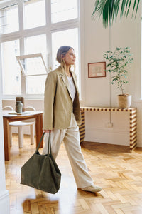 Aggie Boxy Blazer - Summer Taupe. Ceres Life