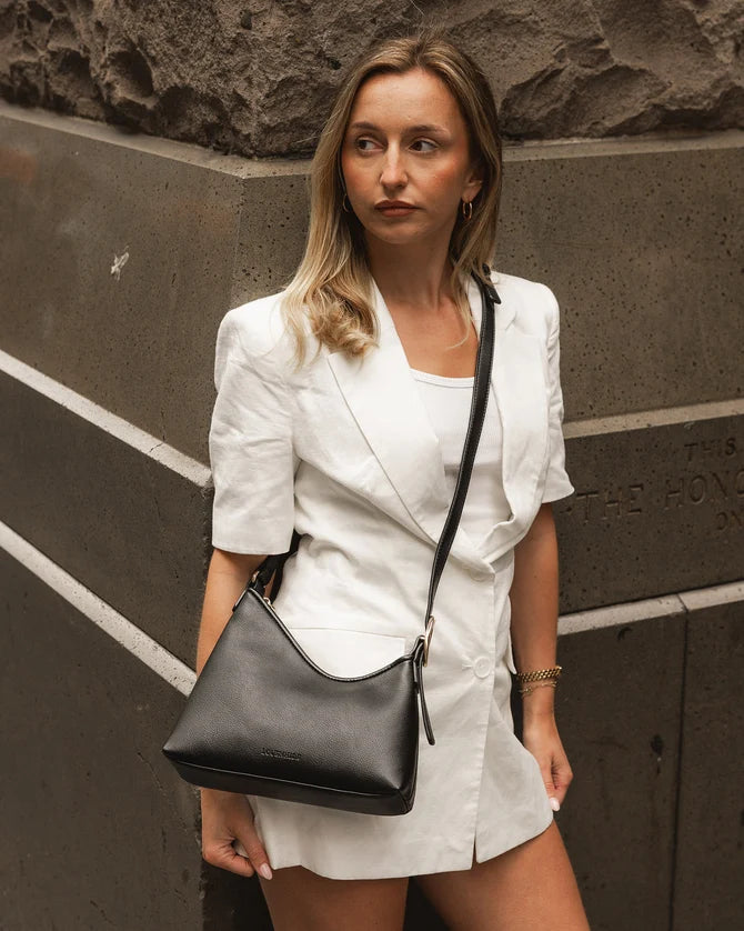 Amelia Shoulder Bag - Black