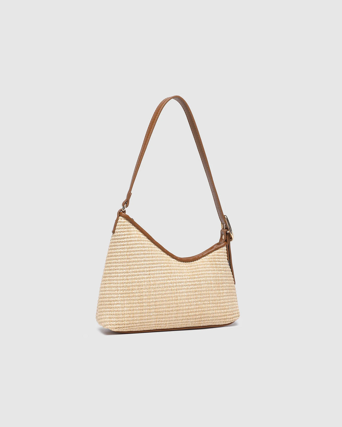 Amelia Shoulder Bag - Raffia/Tan