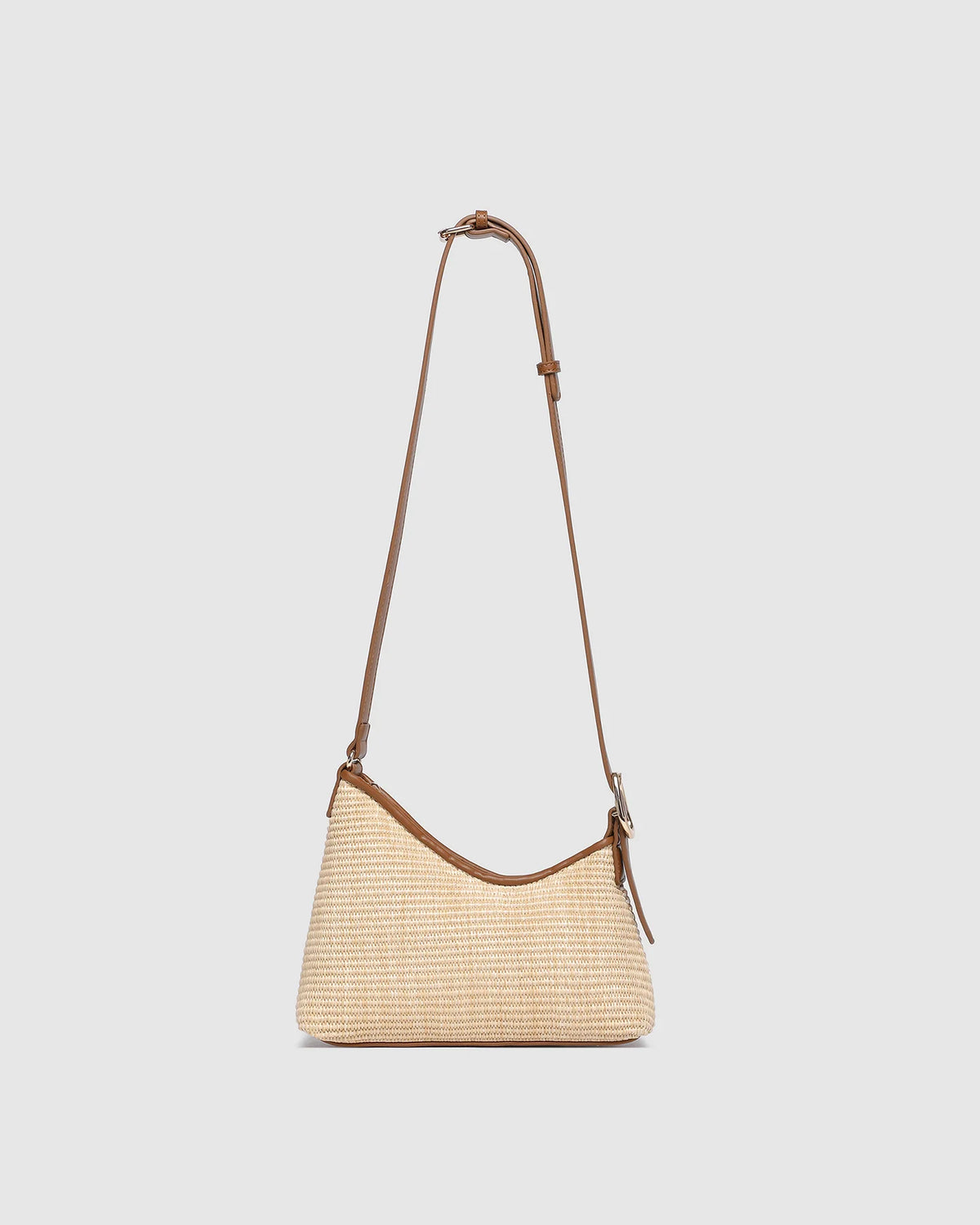 Amelia Shoulder Bag - Raffia/Tan