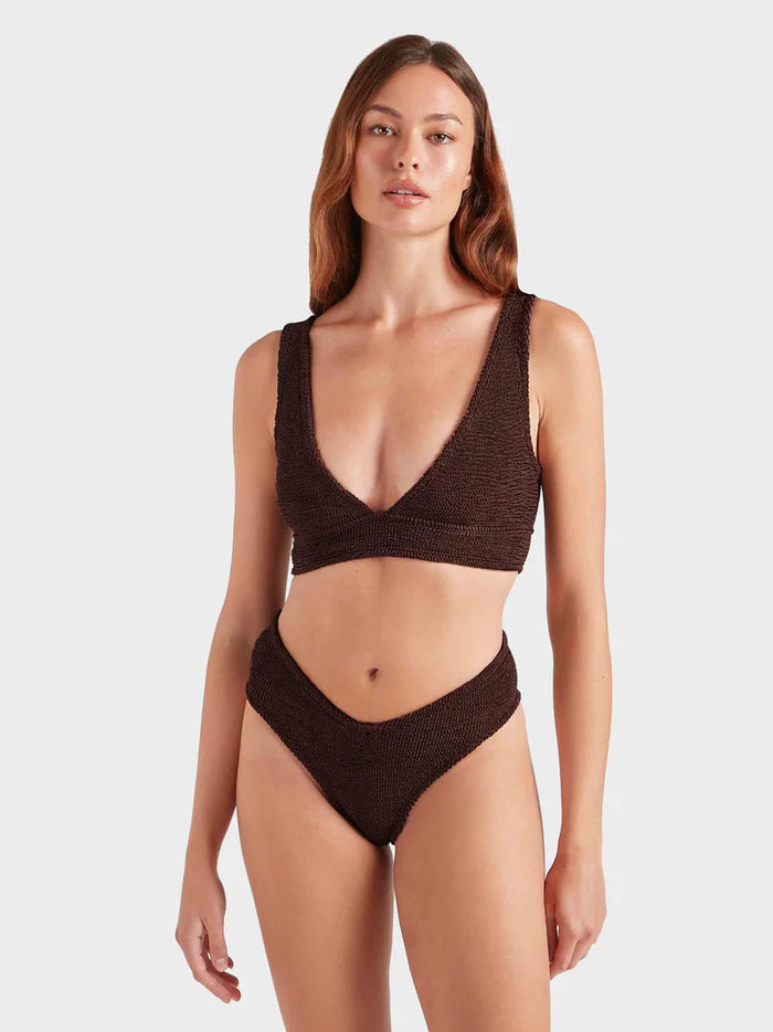 Angel Bikini - Metallic Chocolate