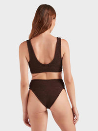 Angel Bikini - Metallic Chocolate