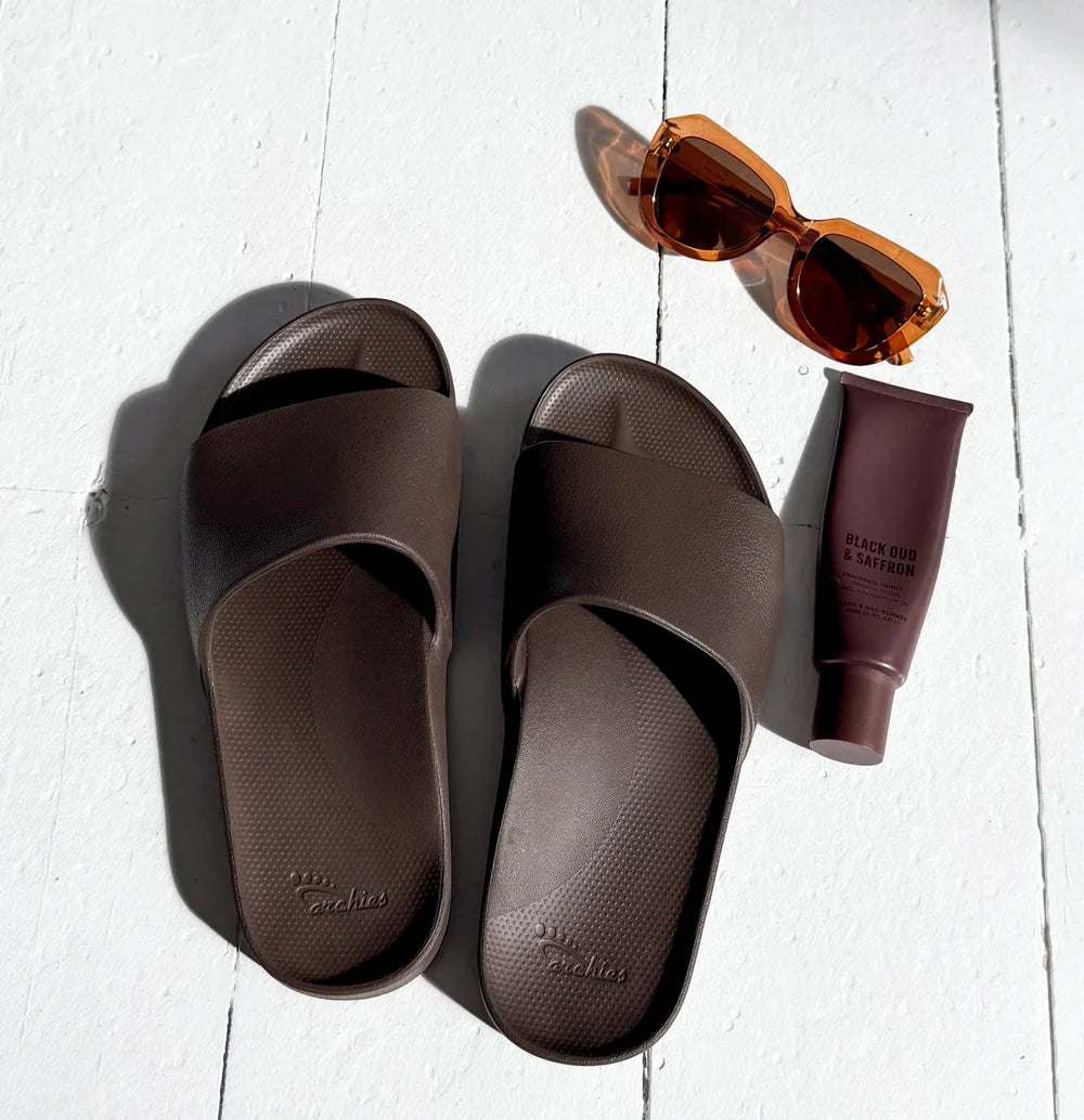 Arch Support Slides - Brown