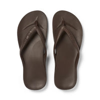 Arch Support Thongs - Brown