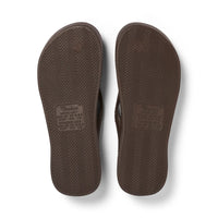 Arch Support Thongs - Brown